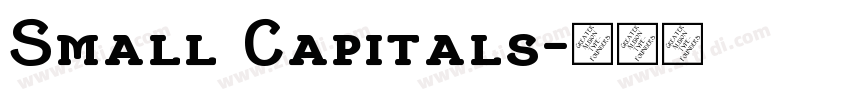 Small Capitals字体转换 Small Capitals字体转换